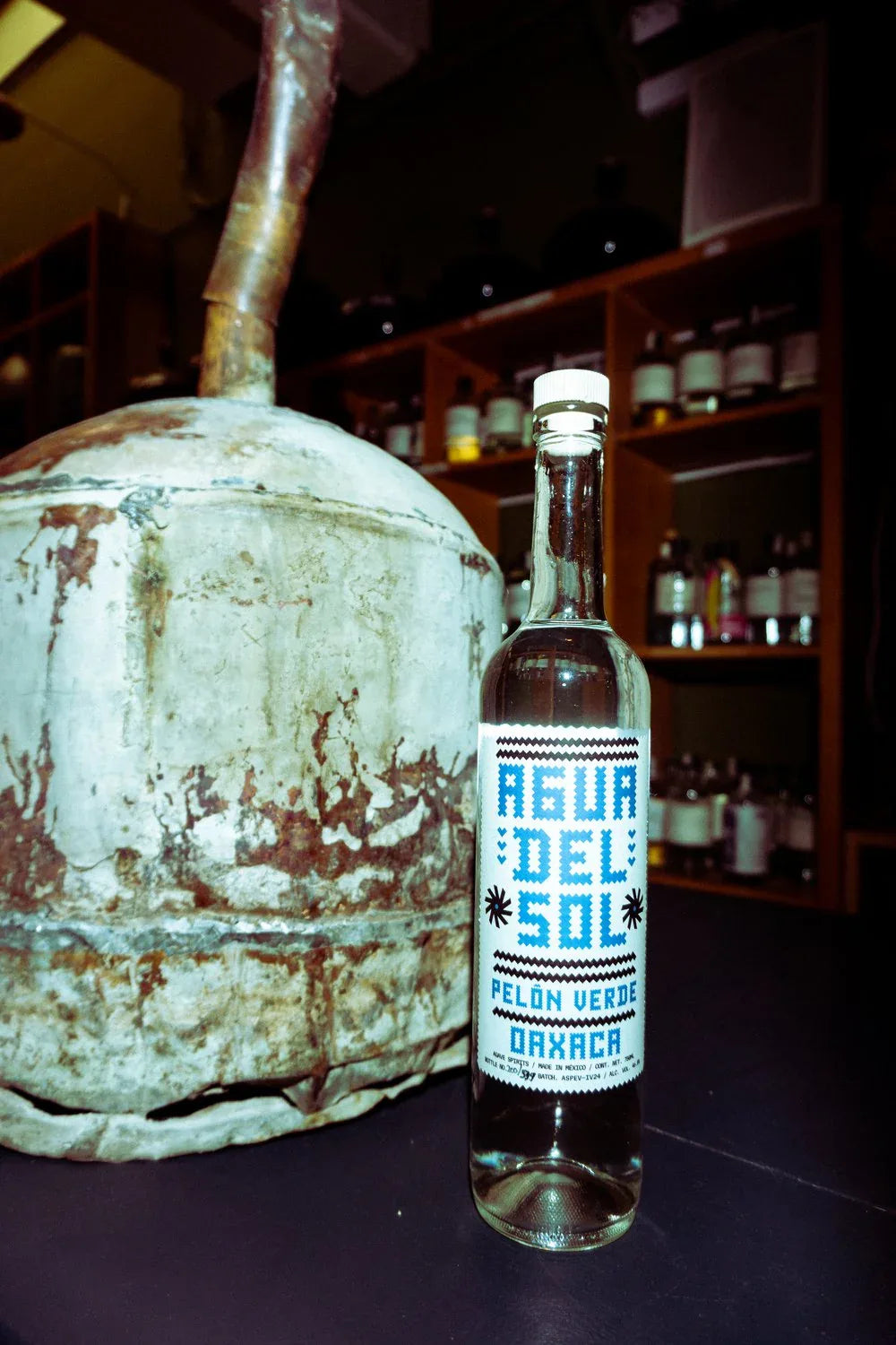 Agua Del Sol - Pelon Verde bottle β small-batch mezcal from Cultura Maguey