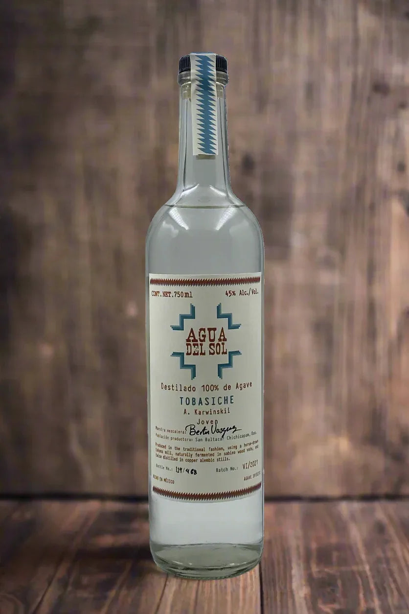 Agua Del Sol - Tobasiche bottle β small-batch mezcal from Cultura Maguey