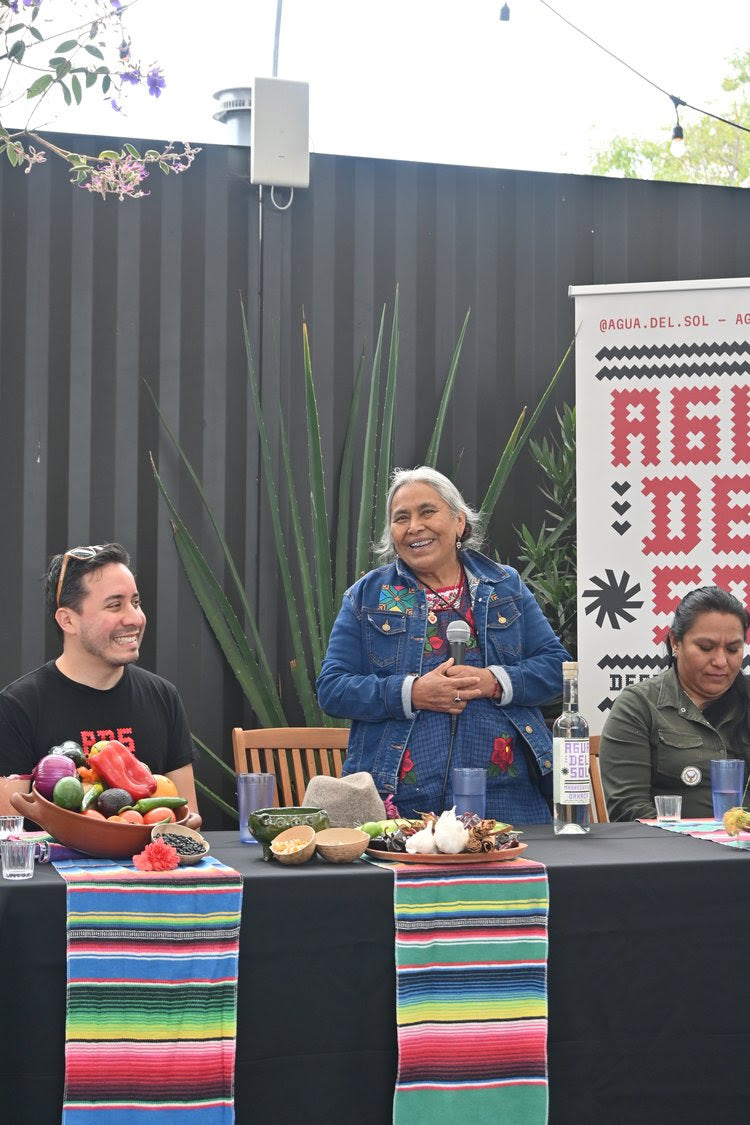 Berta Vásquez in CA and Yuku Savi Now in the US