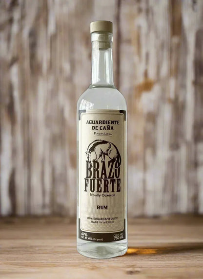 Brazo Fuerte - Aguardiente de Cana bottle — small-batch mezcal from Cultura Maguey