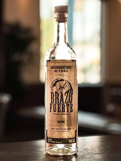 Brazo Fuerte - Aguardiente de Cana bottle — small-batch mezcal from Cultura Maguey